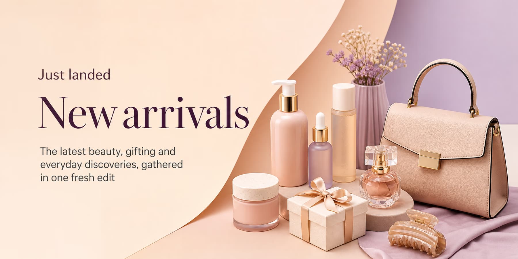 Just landed. New arrivals. The latest beauty, gifting and everyday discoveries, gathered in one fresh edit.