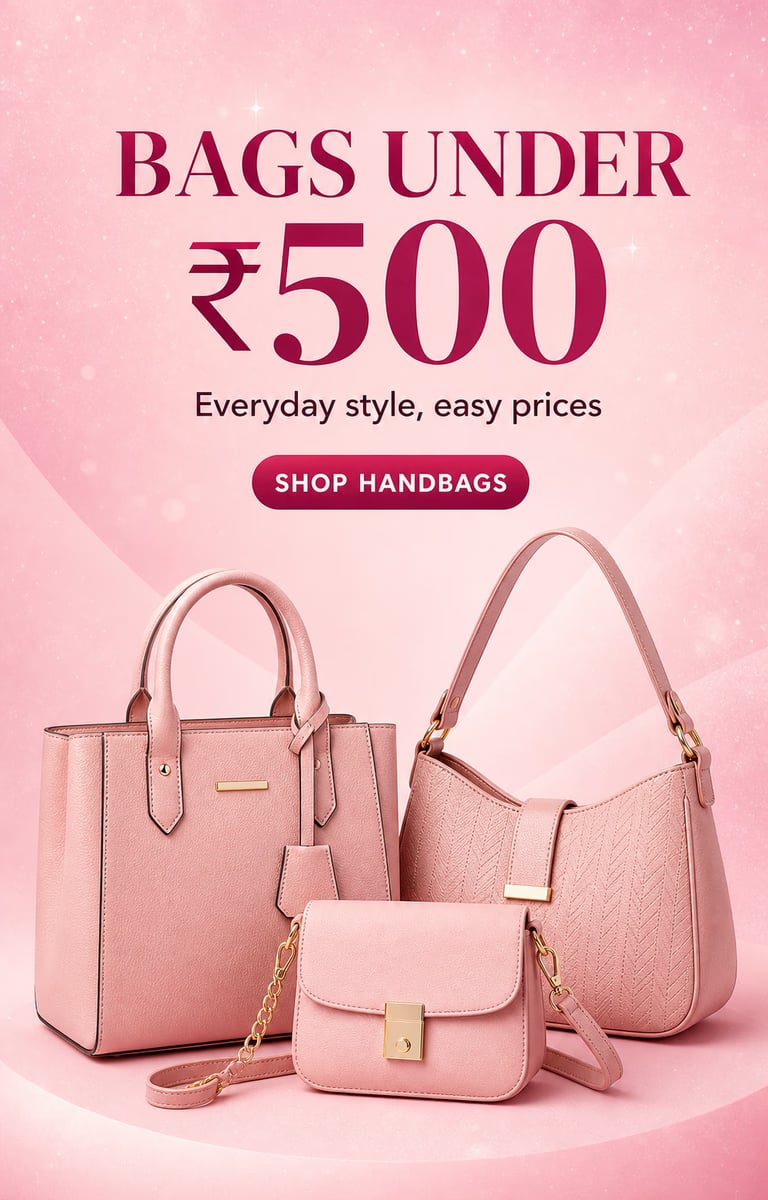Women's handbags under ₹500
