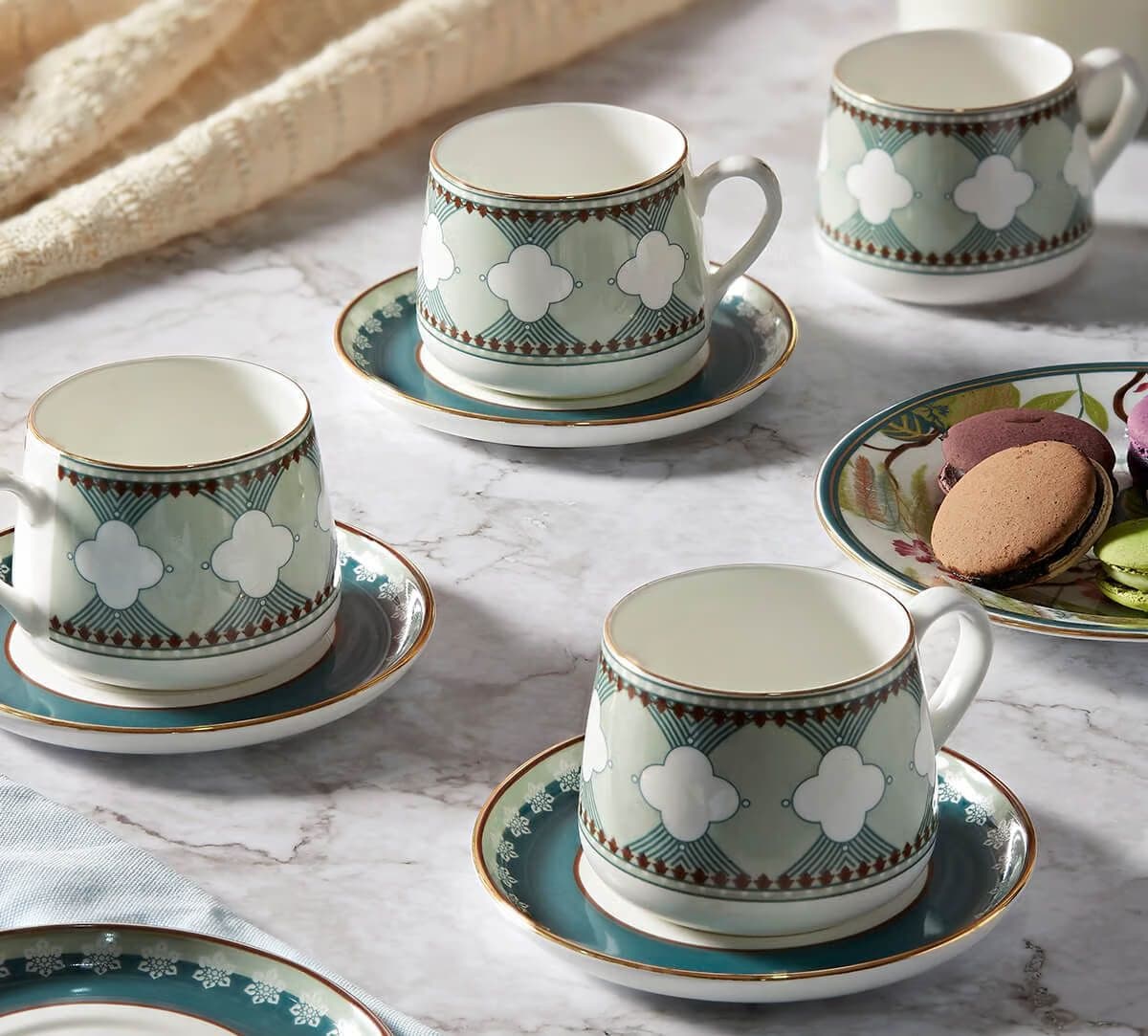 Tea Cup Saucer Set